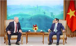Thủ tướng Phạm Minh Chính tiếp Bộ trưởng Bộ Nội vụ Nga